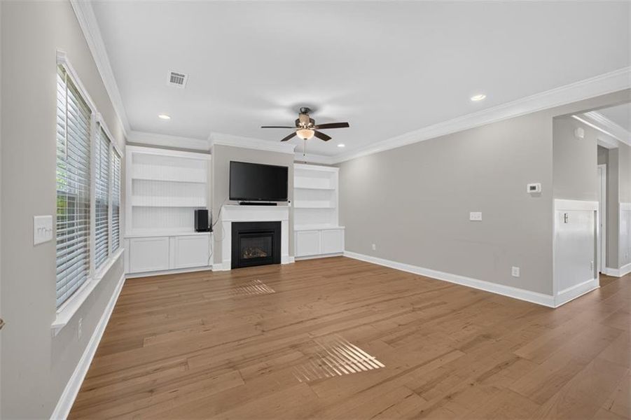 Spacious, unfurnished interior of a new home in Overlook at Hamilton Mill, Auburn (Image 20).