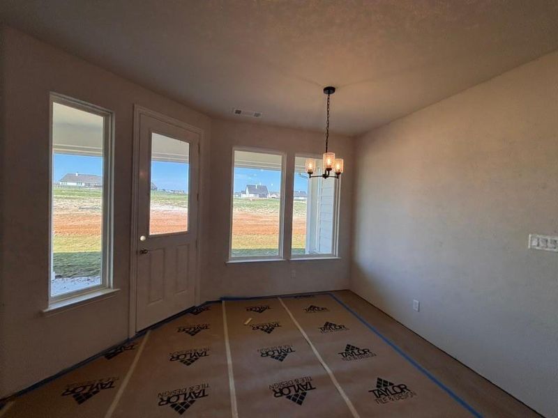 In-progress construction of a new home in Fairview Meadows, New Fairview, TX (Image 12).