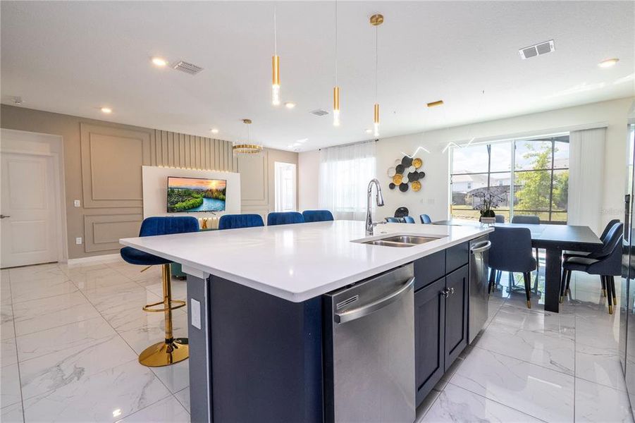 Furnished interior view inside a new home in , Kissimmee (Image 21). Furnished interior view inside a new home in , Kissimmee (Image 21).