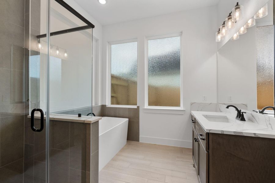 Furnished interior view inside a new home in Riceland, Mont Belvieu (Image 13).