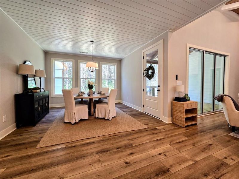 Furnished interior view inside a new home in , Temple (Image 5).