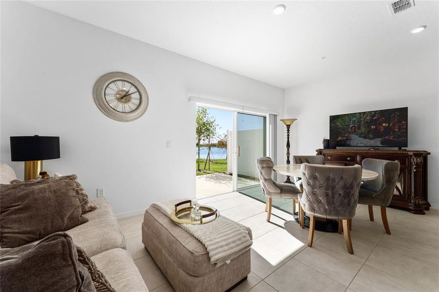 Furnished interior view inside a new home in , St. Cloud (Image 9).