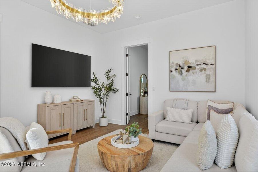 Furnished interior view inside a new home in , Neptune Beach (Image 87).