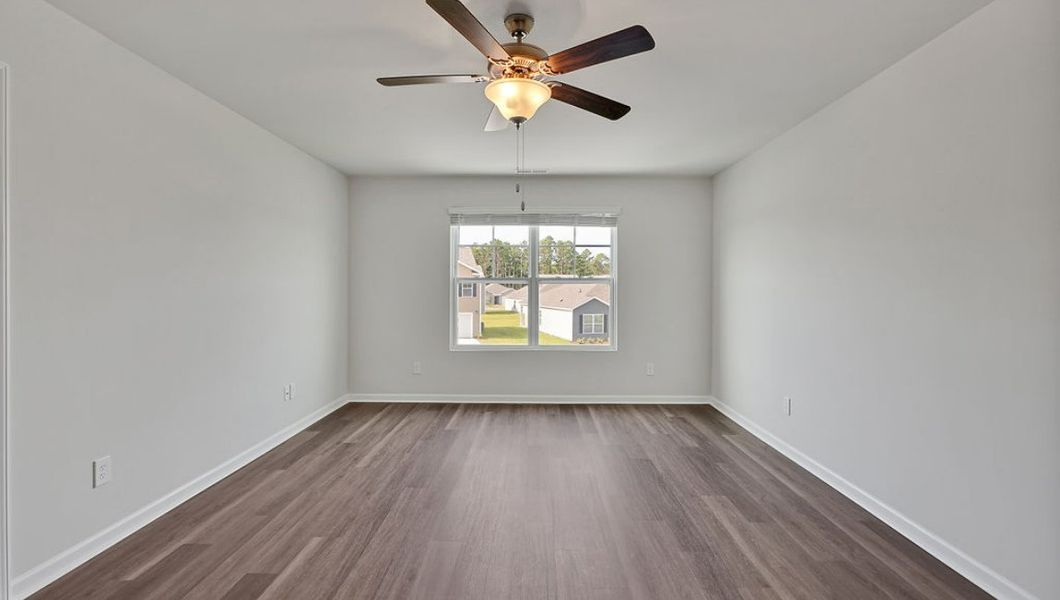 Representative unfurnished interior of a home built from the Hayden by D.R. Horton in Cedar Hill Landing, Navassa (Image 26).