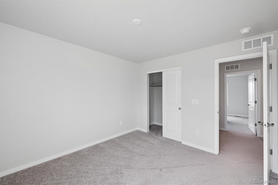 Spacious, unfurnished interior of a new home in Farmlore, Brighton (Image 25). Spacious, unfurnished interior of a new home in Farmlore, Brighton (Image 25).