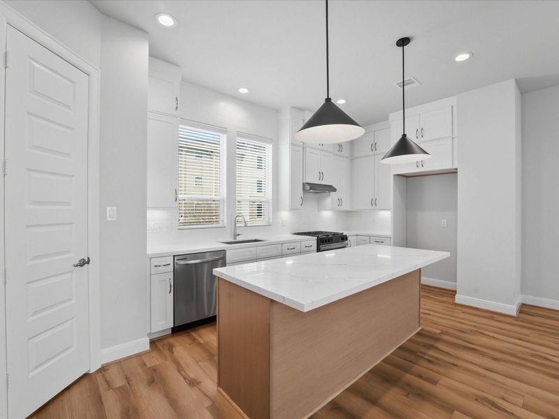 Furnished interior view inside a new home in , Houston (Image 5).