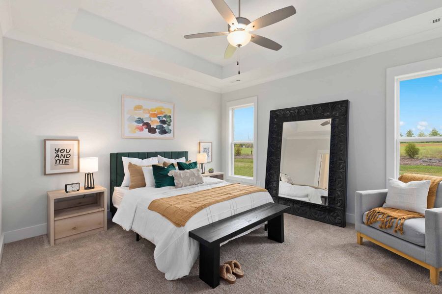 Furnished interior view inside a new home in Westfield Garden Homes, Gallatin (Image 5).