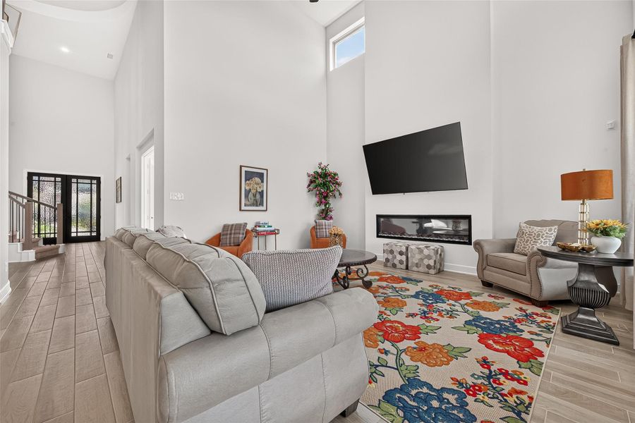Furnished interior view inside a new home in , Brookshire (Image 9).