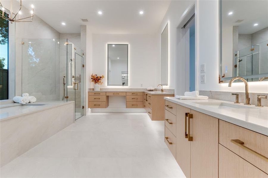 Furnished interior view inside a new home in , Dallas (Image 25). Furnished interior view inside a new home in , Dallas (Image 25).