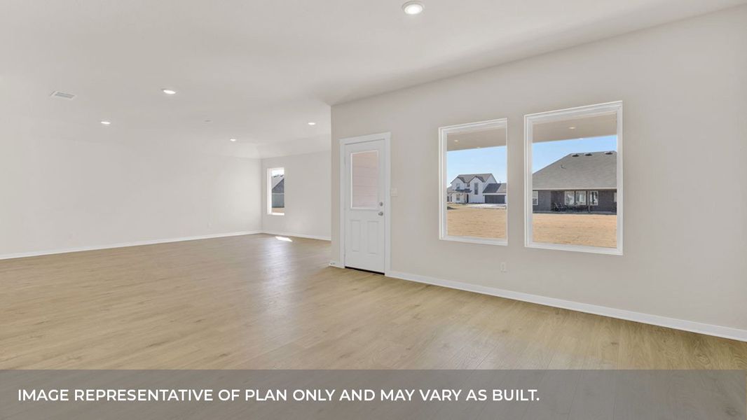 Spacious, unfurnished interior of a new home in Hartland Ranch, Lockhart (Image 16).