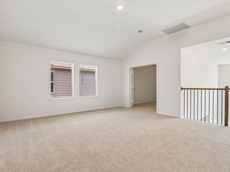 Spacious, unfurnished interior of a new home in Riviera Pines - Classic Series, Huffman (Image 38). Spacious, unfurnished interior of a new home in Riviera Pines - Classic Series, Huffman (Image 38).