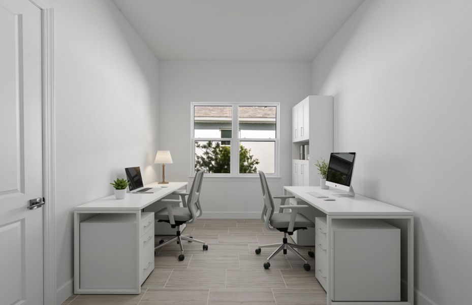 Furnished interior view inside a new home in BeachWalk by Manasota Key, Englewood (Image 8).