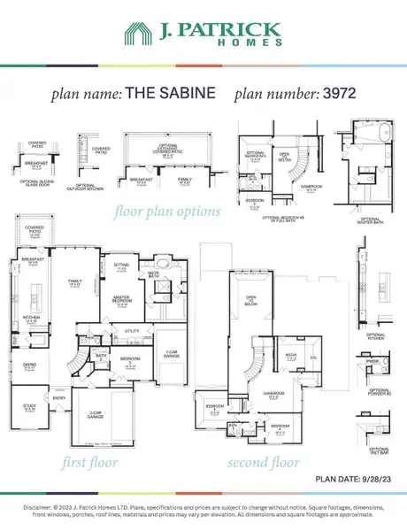 2D floor plan layout of this home in , Fulshear, TX (Image 3).
