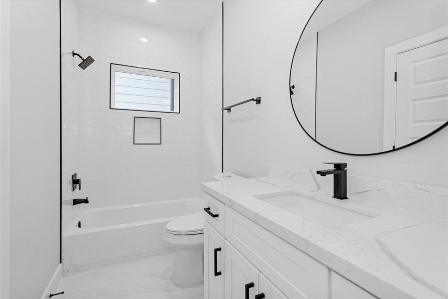 Furnished interior view inside a new home in , Houston (Image 7).