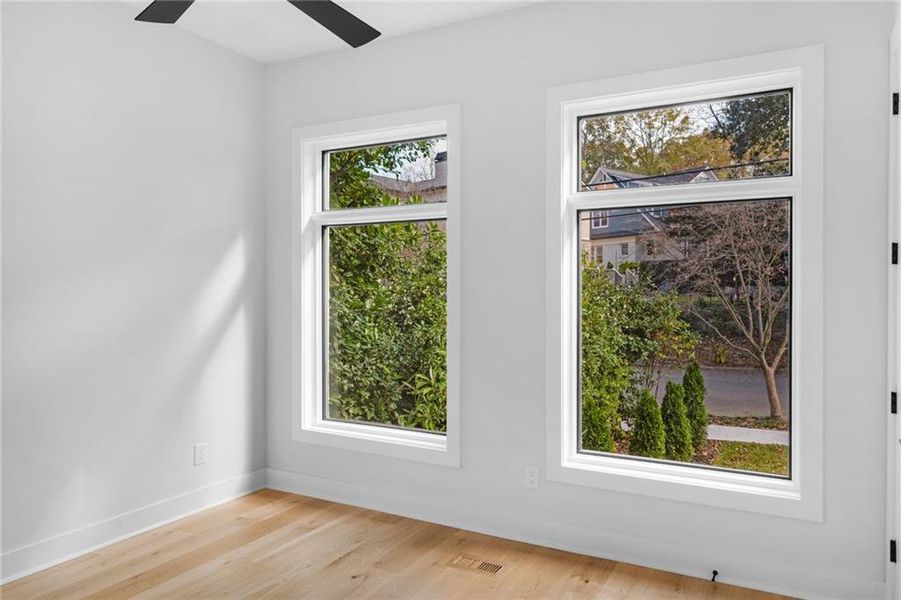 Spacious, unfurnished interior of a new home in , Atlanta (Image 26). Spacious, unfurnished interior of a new home in , Atlanta (Image 26).