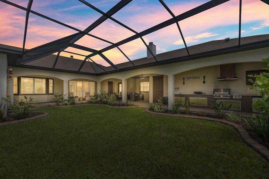 Exterior details and patio area of a home in , Ocala (Image 43).