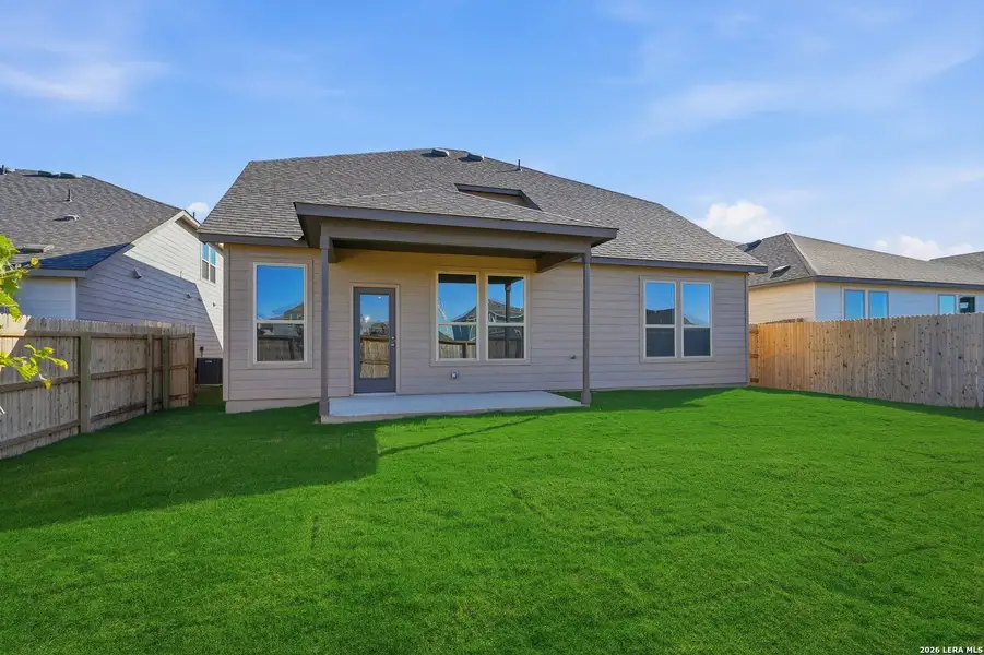 Exterior details and patio area of a home in Nopal Valley, San Antonio (Image 3). Exterior details and patio area of a home in Nopal Valley, San Antonio (Image 3).