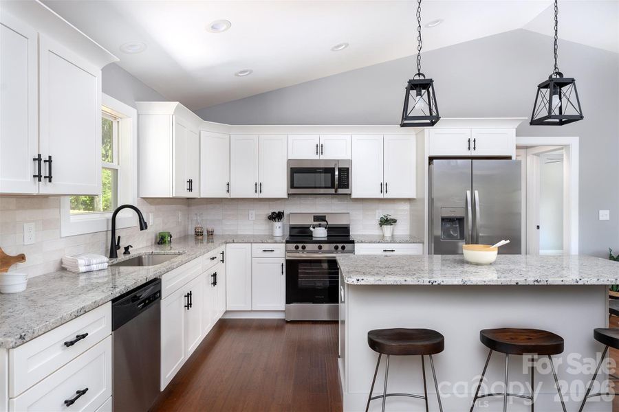 Furnished interior view inside a new home in , Candler (Image 13).