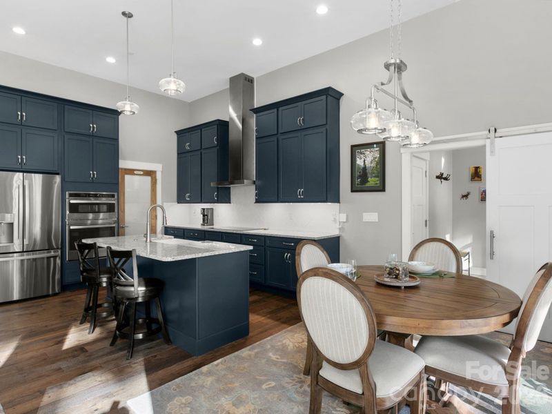 Furnished interior view inside a new home in , Hendersonville (Image 10).