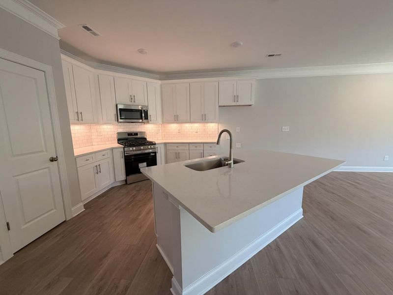 Furnished interior view inside a new home in Harrisburg Village Townhomes, Harrisburg (Image 7). Furnished interior view inside a new home in Harrisburg Village Townhomes, Harrisburg (Image 7).