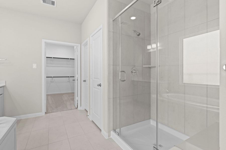 Furnished interior view inside a new home in Bridgeland, Cypress (Image 7).