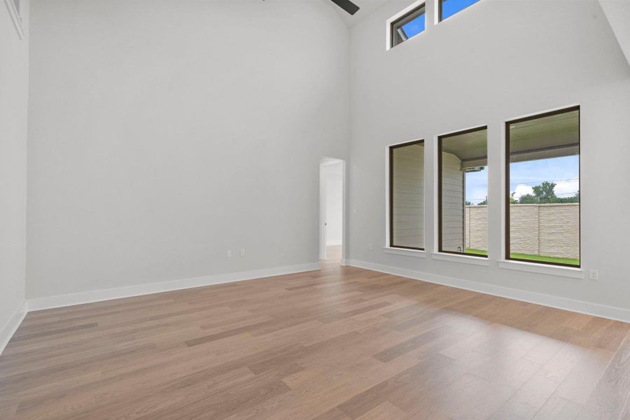 Family Room with soaring ceiling Family Room with soaring ceiling