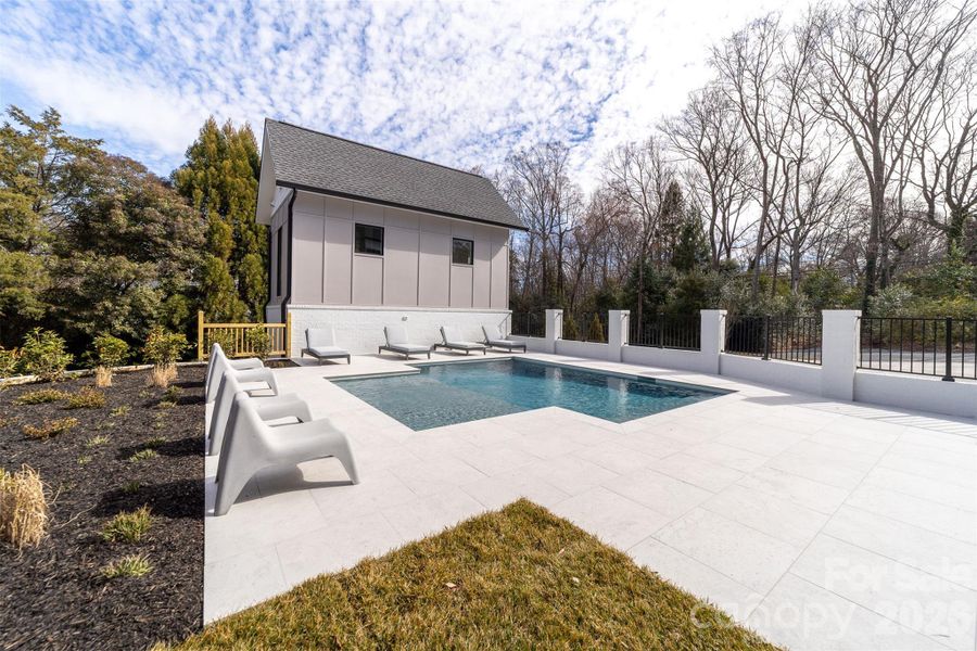 Exterior details and patio area of a home in , Davidson (Image 3).