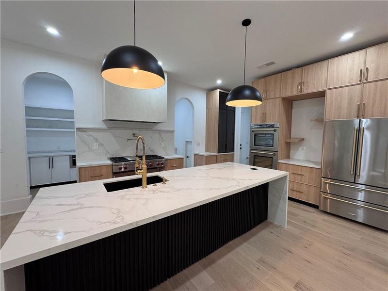 Furnished interior view inside a new home in , Alpharetta (Image 11).