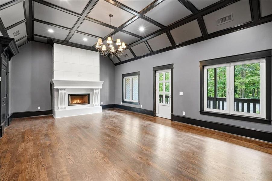 Spacious, unfurnished interior of a new home in , Roswell (Image 44).