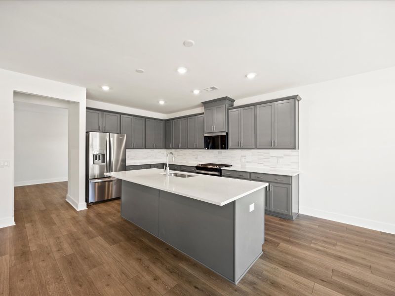 Furnished interior view inside a new home in The Coves at Lakes of Cane Bay II, Summerville (Image 4).
