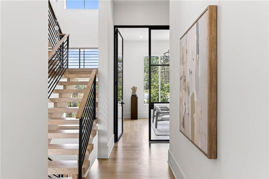 Furnished interior view inside a new home in , Marietta (Image 33).