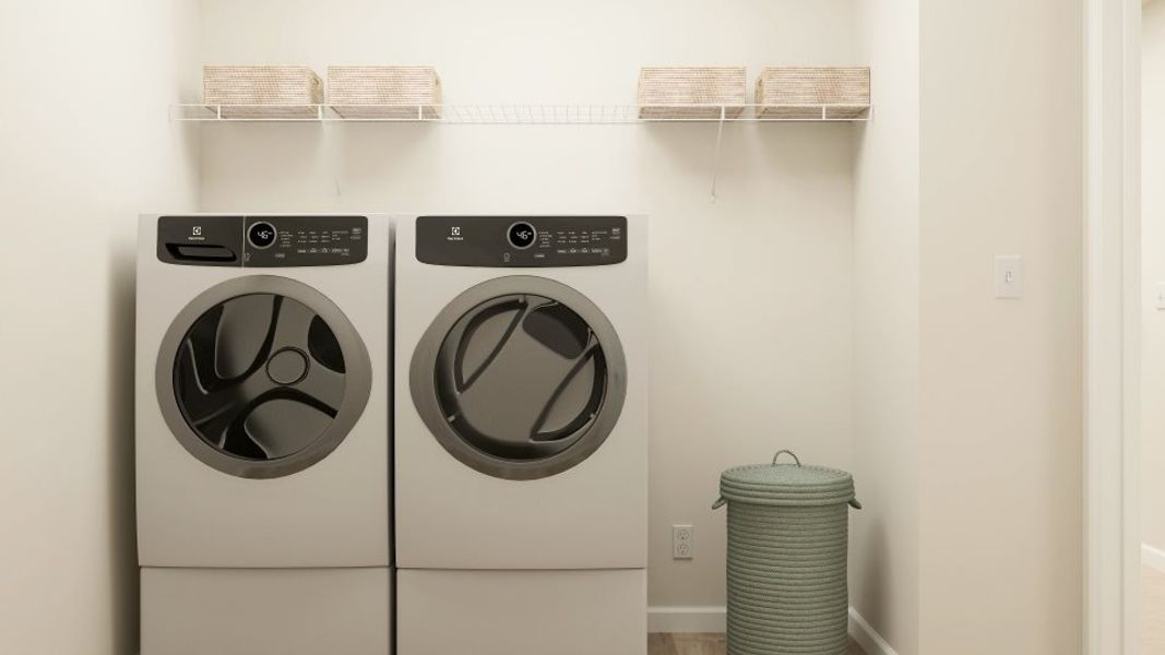 Representative furnished interior of a home built from the Hickory by Lennar in Elizabeth: Arbor, Fort Mill (Image 32).