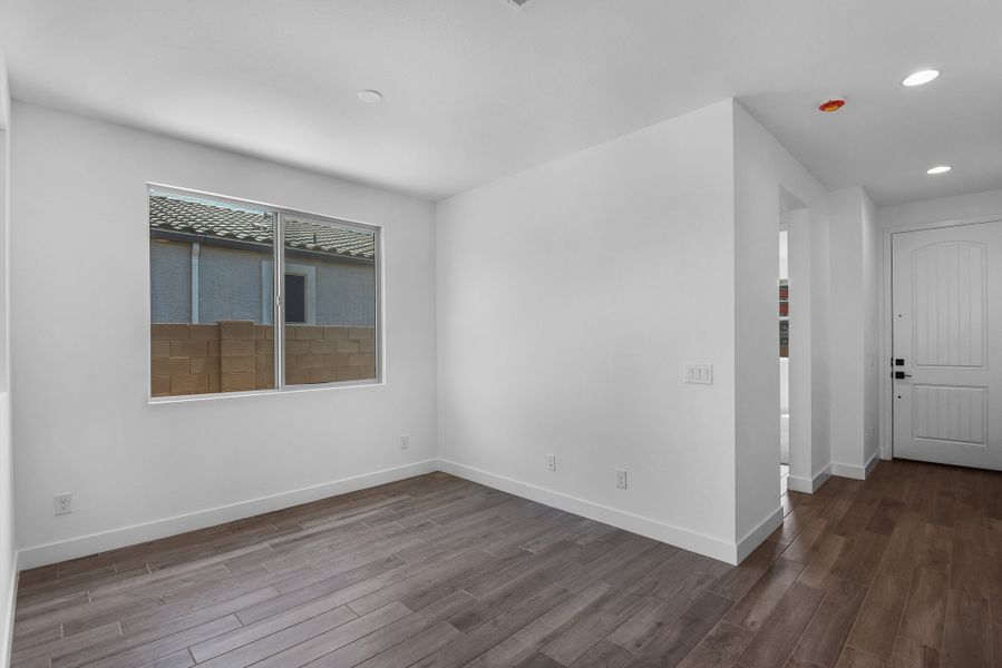 Spacious, unfurnished interior of a new home in CantaMia at Estrella 55+, Goodyear (Image 21).