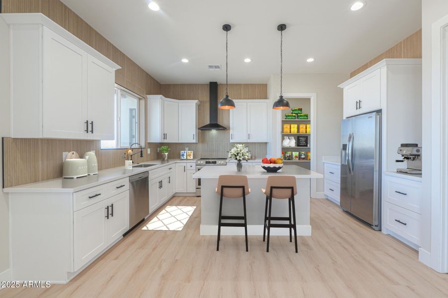 Staged Kitchen Staged Kitchen