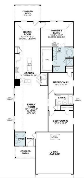 2D floor plan layout of this home in Indian Springs, Crosby, TX (Image 3). 2D floor plan layout of this home in Indian Springs, Crosby, TX (Image 3).
