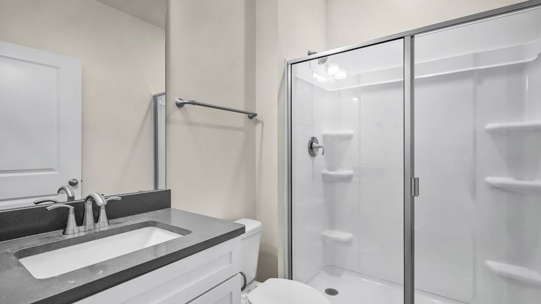 Image 27 representing the Linville by D.R. Horton in The Meadows at Kinsley, Jamestown, NC.