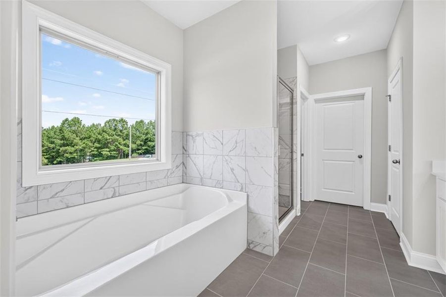 Furnished interior view inside a new home in , Buford (Image 18).