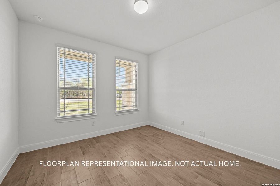 Spacious, unfurnished interior of a new home in Vista Gardens, San Antonio (Image 5). Spacious, unfurnished interior of a new home in Vista Gardens, San Antonio (Image 5).