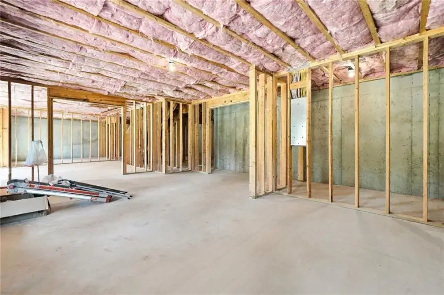 In-progress construction of a new home in , Conyers, GA (Image 54).