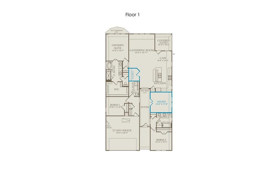 The McKinney Floor Plan