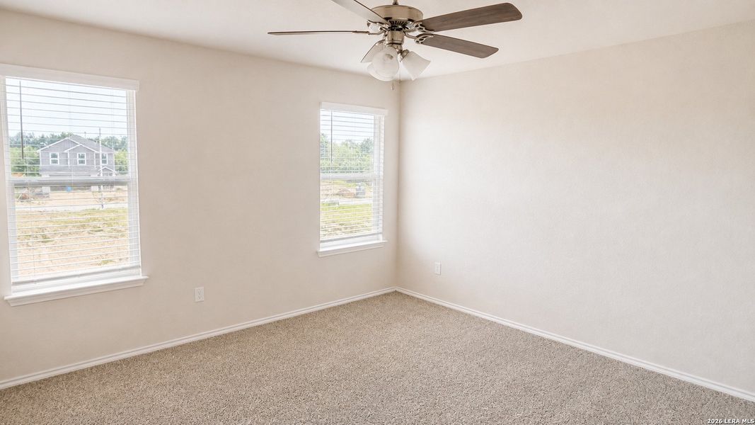 Spacious, unfurnished interior of a new home in Preserve at Medina, Von Ormy (Image 9). Spacious, unfurnished interior of a new home in Preserve at Medina, Von Ormy (Image 9).