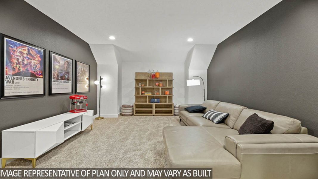 Furnished interior view inside a new home in River Ranch Estates, Dayton (Image 30).