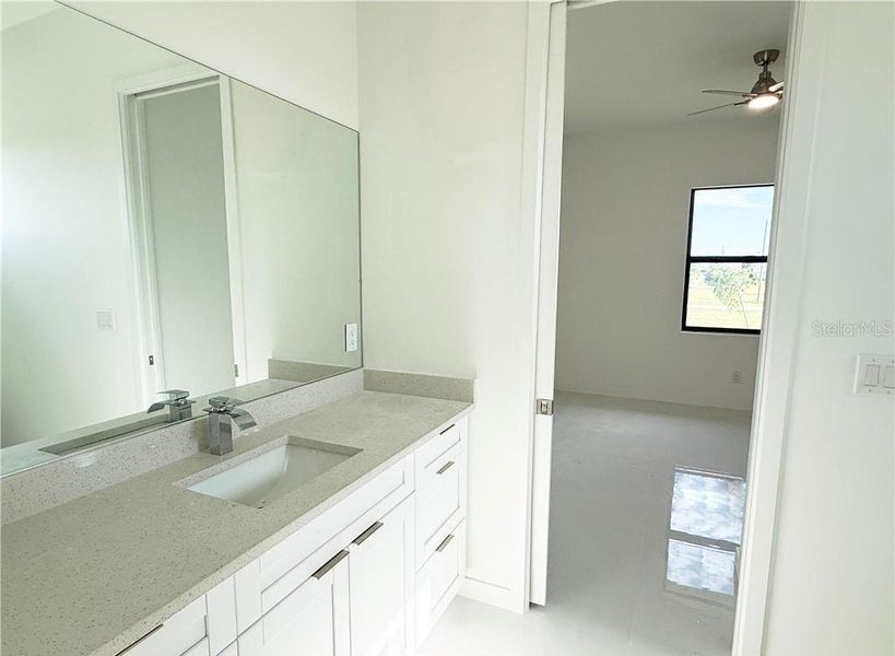 Furnished interior view inside a new home in , Cape Coral (Image 16).