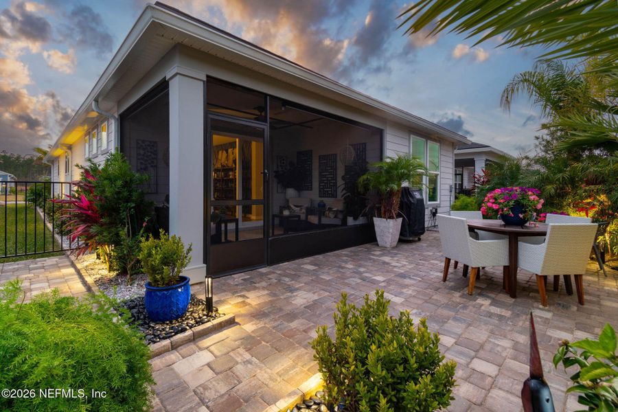 Exterior details and patio area of a home in , St. Augustine (Image 25).