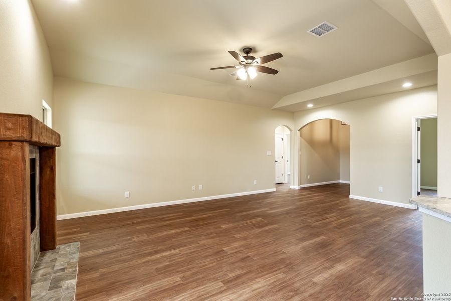 Spacious, unfurnished interior of a new home in , Blanco (Image 34). Spacious, unfurnished interior of a new home in , Blanco (Image 34).