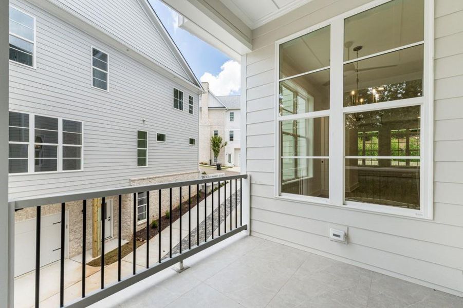 Furnished interior view inside a new home in Parkside Roswell, Roswell (Image 27).