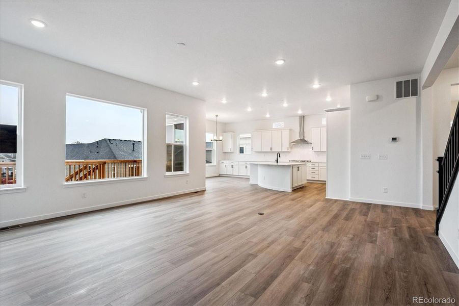 Spacious, unfurnished interior of a new home in Westridge, Highlands Ranch (Image 28). Spacious, unfurnished interior of a new home in Westridge, Highlands Ranch (Image 28).