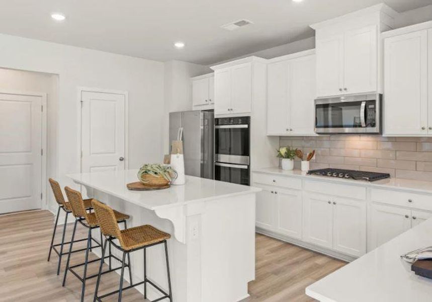 Furnished interior view inside a new home in The Estates at Gainesville Township, Gainesville (Image 10).