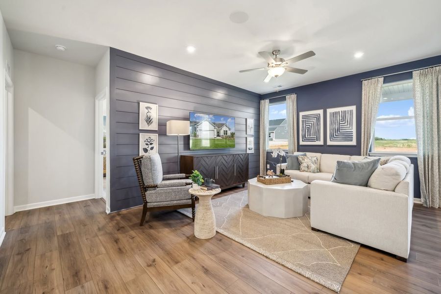 Representative furnished interior of a home built from the The Bancroft by Stanley Martin Homes in Green Tree Place, Anderson (Image 13).