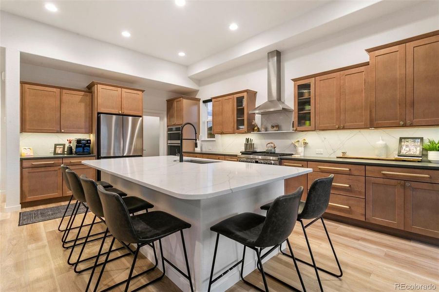 Furnished interior view inside a new home in , Colorado Springs (Image 24).